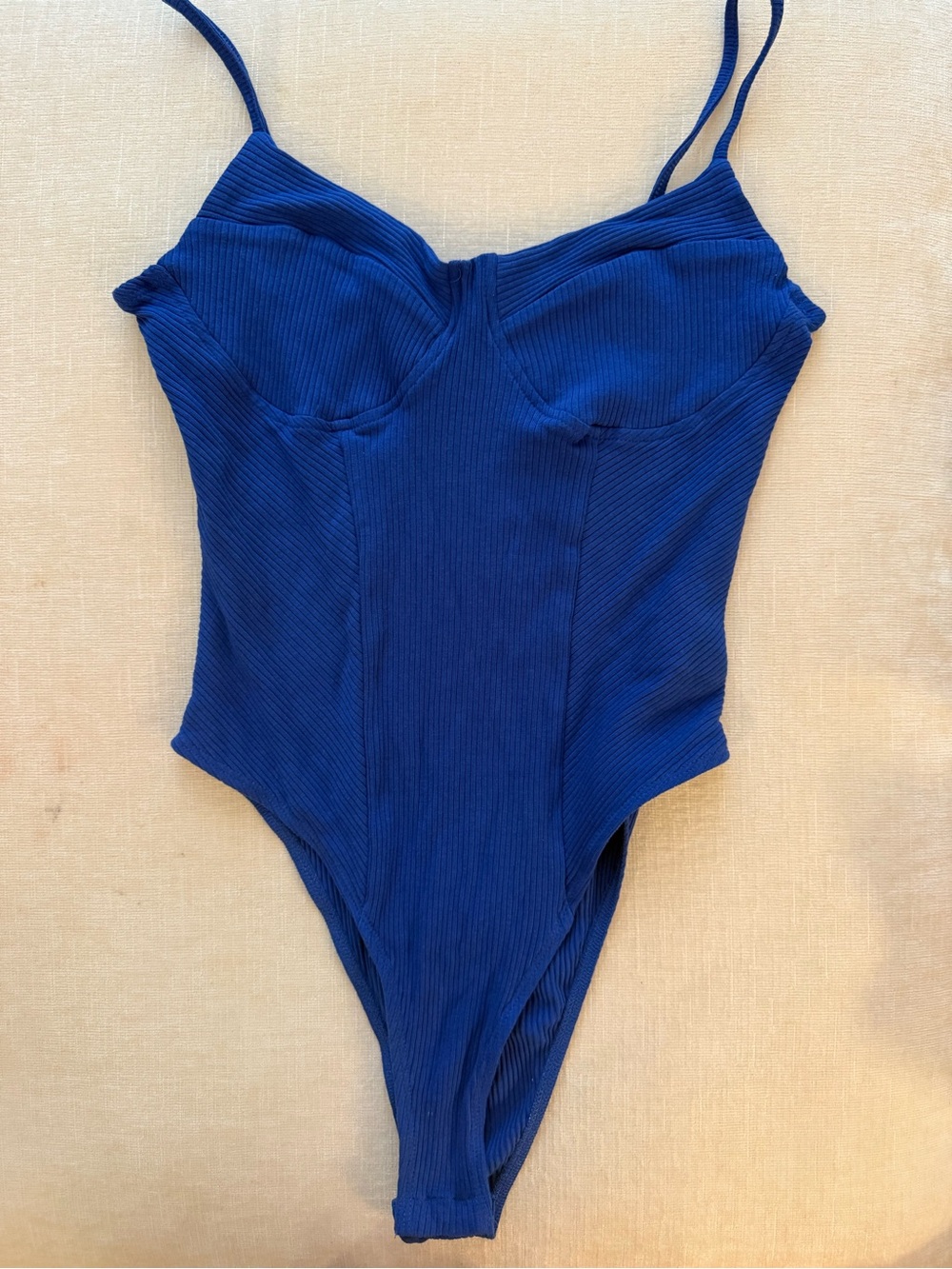 Ribbed Electric Bodysuit